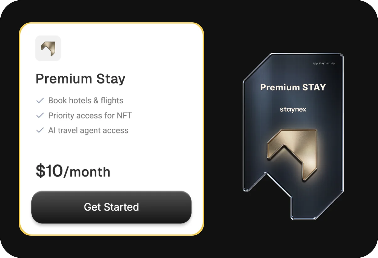 Premium Stay card preview