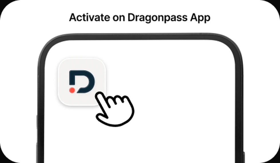 Activate on the Dragonpass mobile app