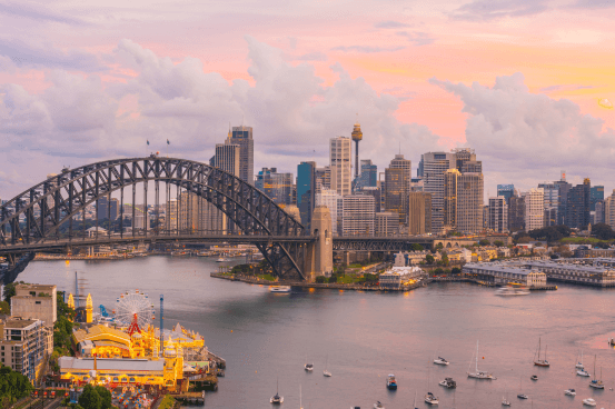Sydney Harbour with Opera House